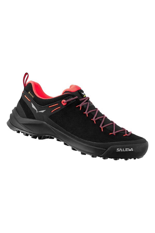 Salewa Wildfire Leather Kadın Deri Ayakkabı Siyah /Turuncu - SALEWA