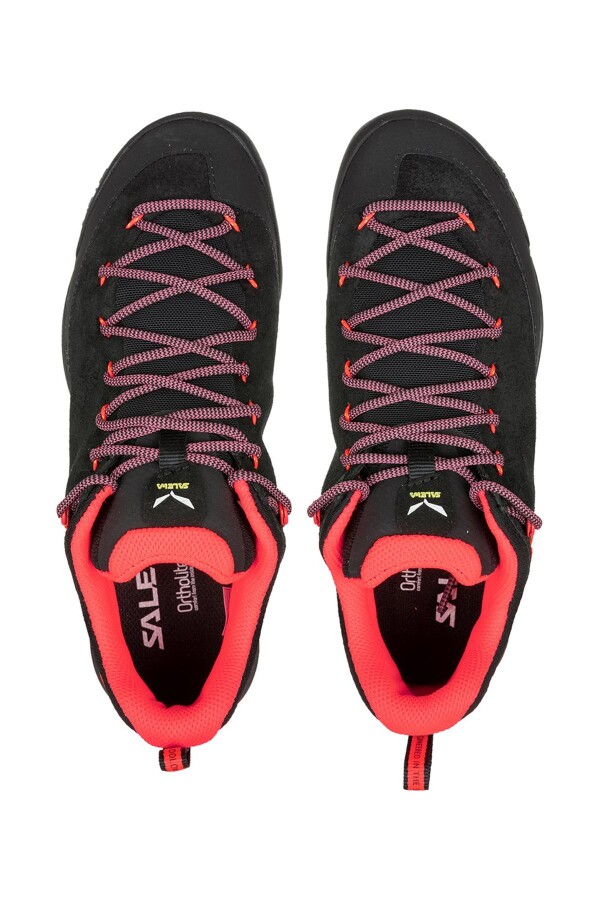 Salewa Wildfire Leather Kadın Deri Ayakkabı Siyah /Turuncu - SALEWA (1)