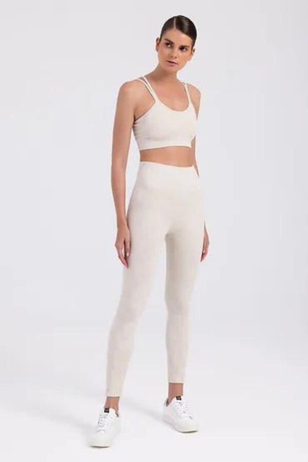 Seamlesstance Camo Bej Bra - SEAMLESSTANCE (1)