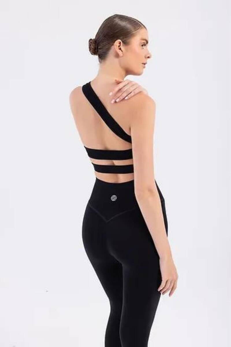 Seamlesstance Soul Space Arkası Bantlı Crop Top - 2