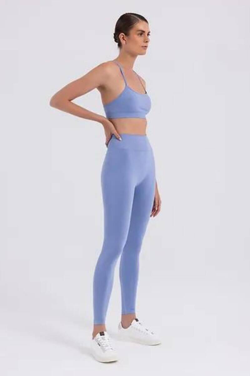 Seamlesstance Soul Space Push Up Büzgülü Tayt Lilac - 2