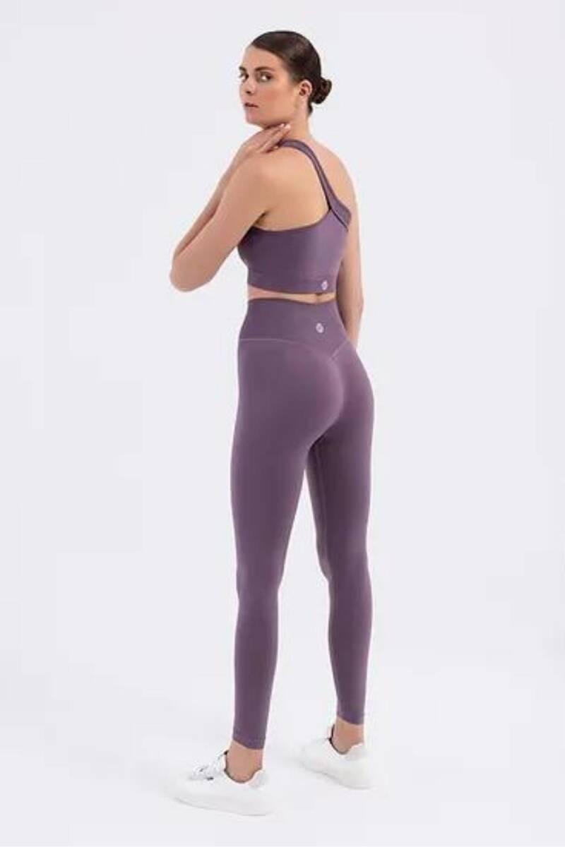 Soul Space Çapraz Tek Omuz Bra Plum Truff - 4