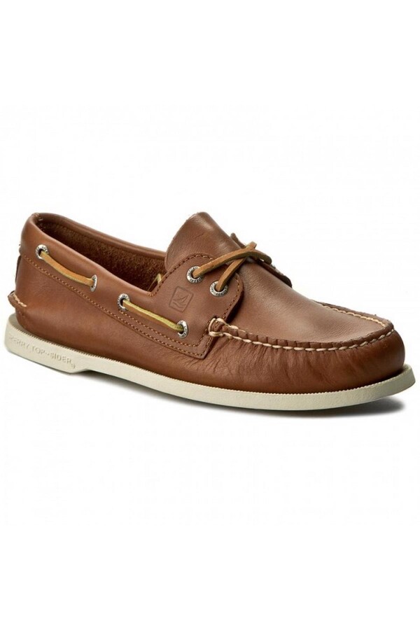 Sperry A/O 2 Eye Leather Erkek Günlük Ayakkabı Kahverengi 
