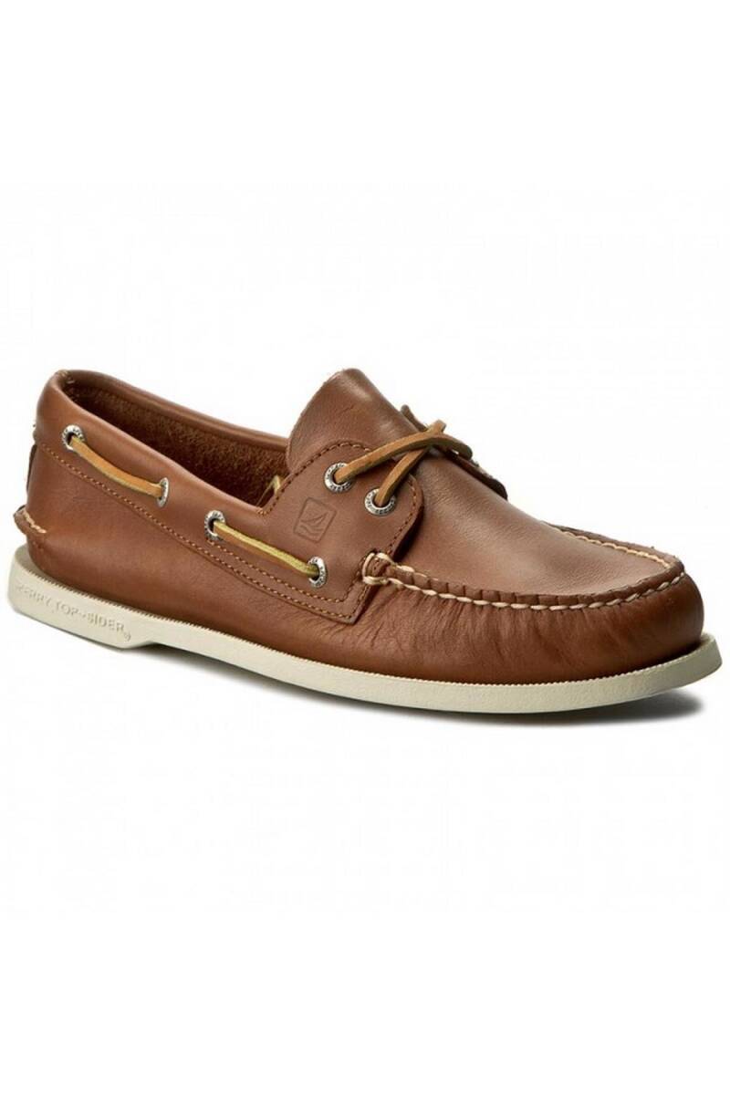 Sperry A/O 2 Eye Leather Erkek Günlük Ayakkabı Kahverengi - 1