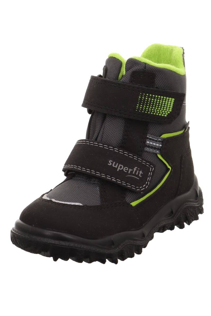 Superfit Husky Çocuk Bot Siyah/Yeşil - 1