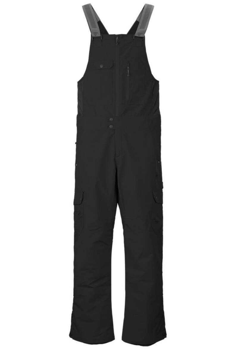 Testy Bib Erkek Snowboard Pantolon Siyah - 1
