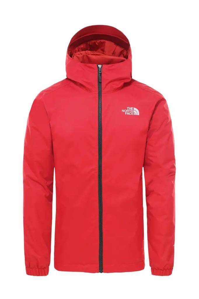 The Norht Face Quest Insulated JK Erkek Kapüşonlu Mont Kırmızı - 1
