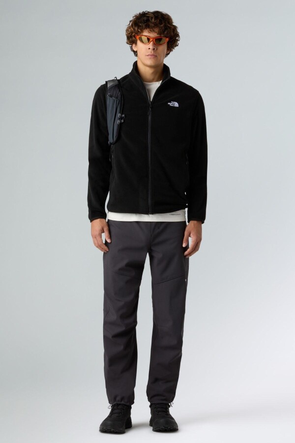 The Nort Face Erkek Glacier Tam Boy Fermuarlı Polar Polar THE