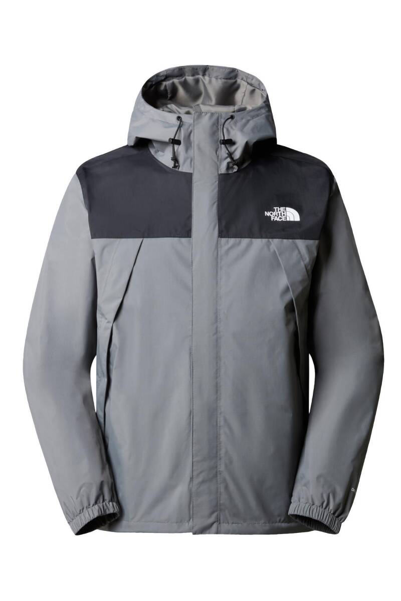 The North Face Antora Erkek Mont Ceket Gri / Siyah - 4