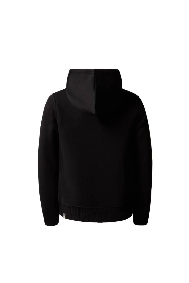 The North Face B Drew Peak P/O Hoodie Çocuk Sweatshirt Siyah - 2