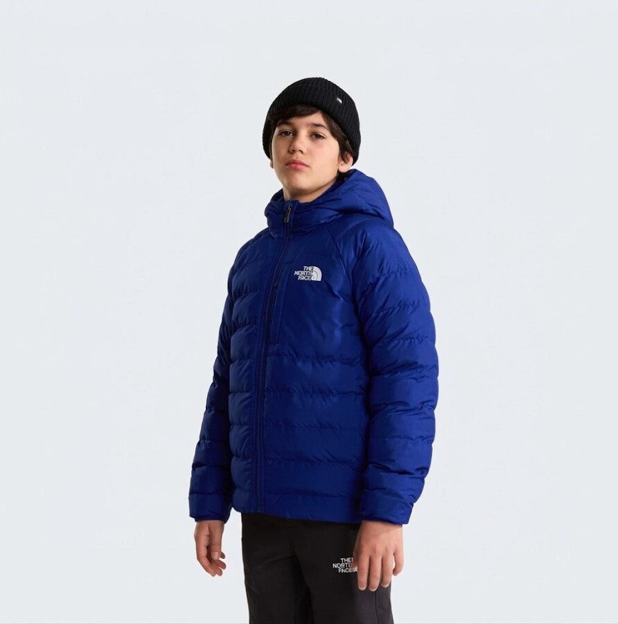 The North Face B REVERSIBLE PERRITO HOODED JACKET Çocuk Mont - THE NORTH FACE
