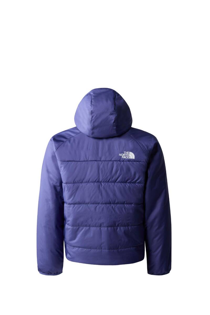 The North Face B Reversible Perrito Jacket Çocuk Mont Lacivert Sarı - 3