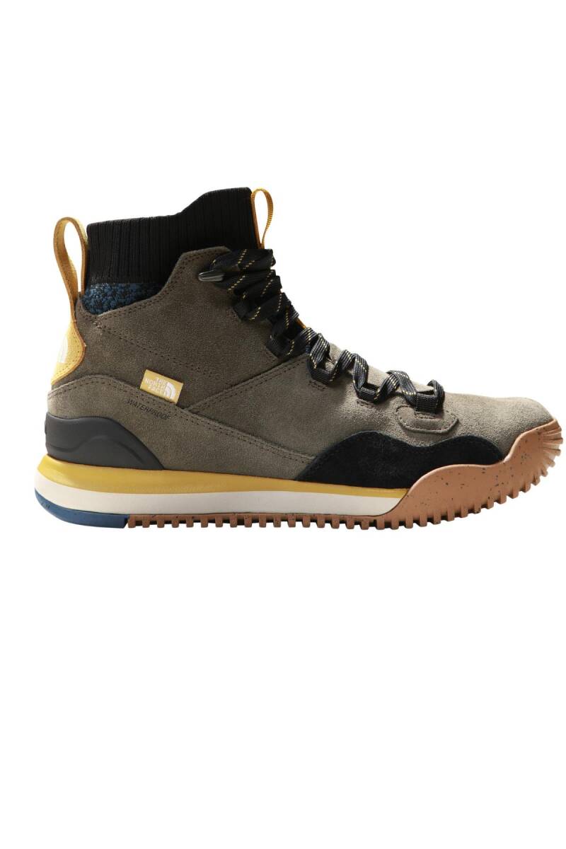 The North Face Back 2 Berkeley III Sport Waterproof Erkek Bot Yeşil/Sarı - 1