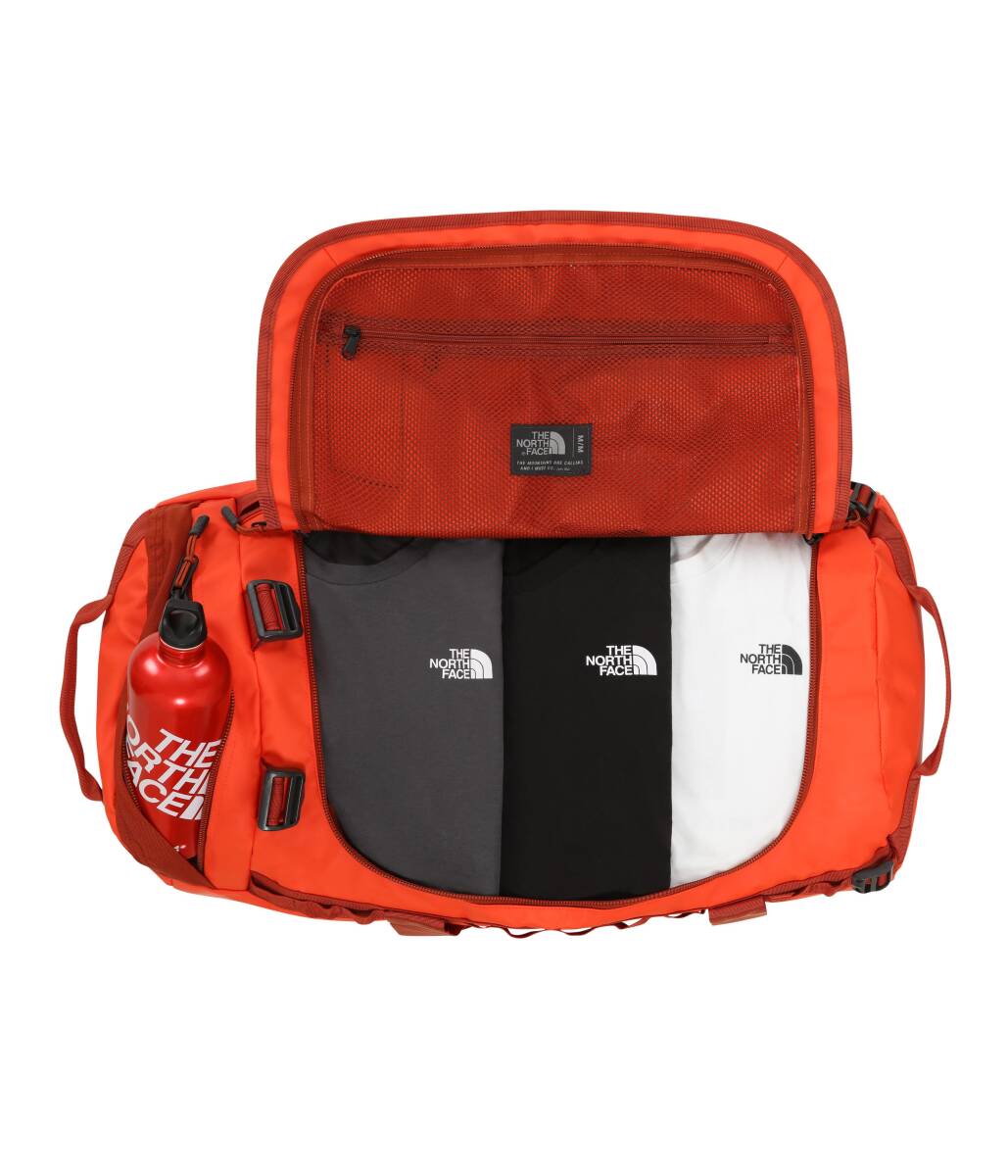 The North Face Base Camp Duffel M Seyahat Çantası Kırmızı - 3