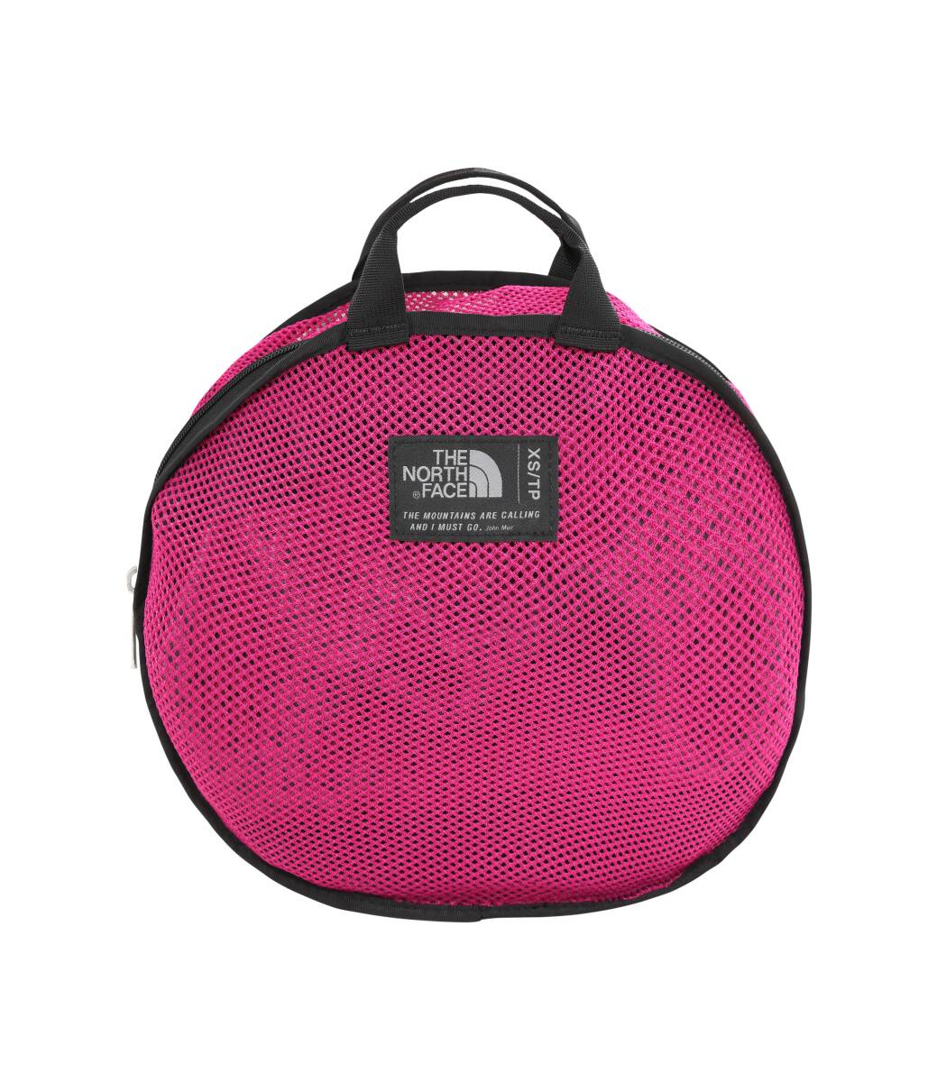 The North Face Base Camp Duffel XS Seyahat Çantası Pembe/Siyah - 4