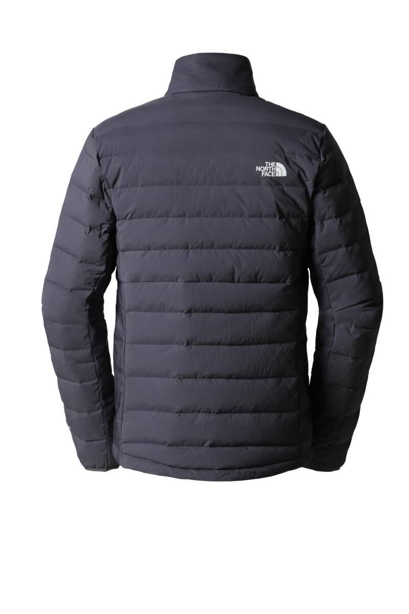 The North Face Belleview Stretch Down Hoodie Ceket Erkek Gri/Beyaz - 2