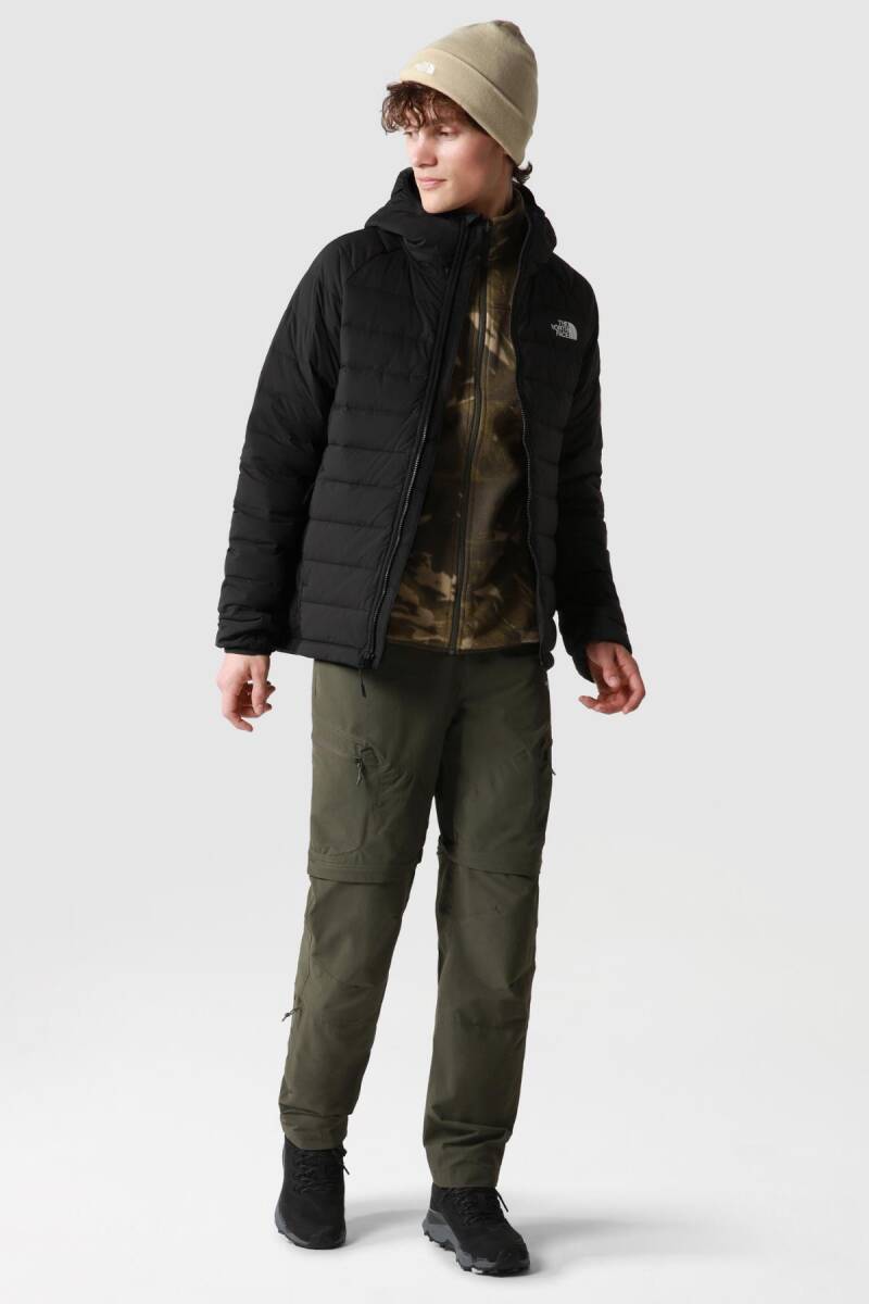 The North Face Belleview Stretch Down Hoodie Mont Erkek Siyah - 3