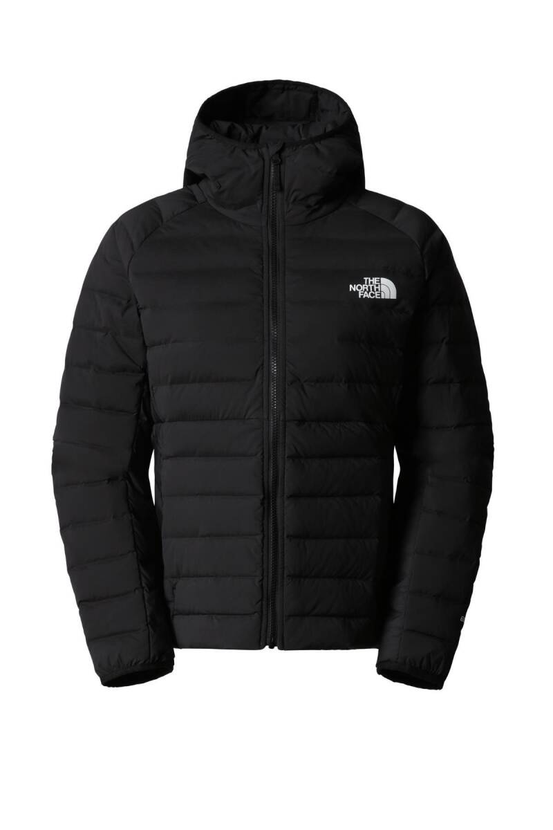 The North Face Belleview Stretch Down Hoodie Mont Kadın Siyah - 4