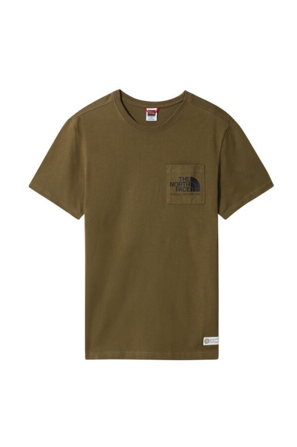 The North Face Berkeley California Pocket Erkek Tişört Haki 