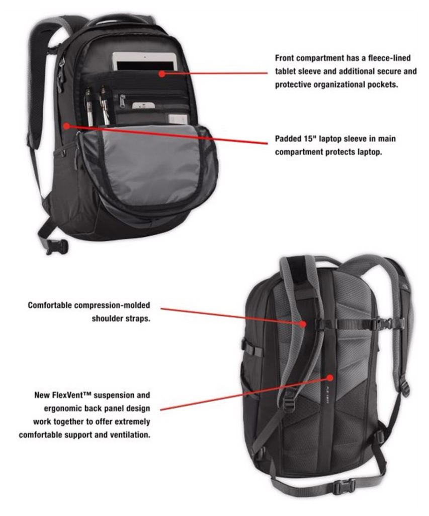 The North Face Borealis Sırt Çantası Yeşil - 4