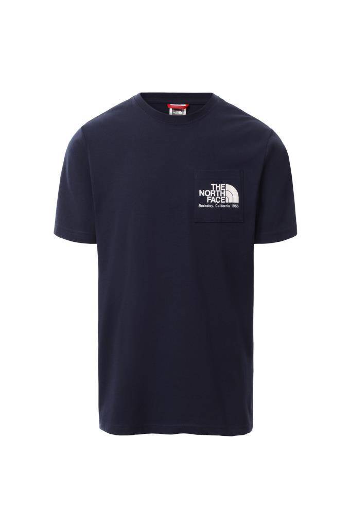 The North Face California Pocket Erkek Tişört Lacivert - 1