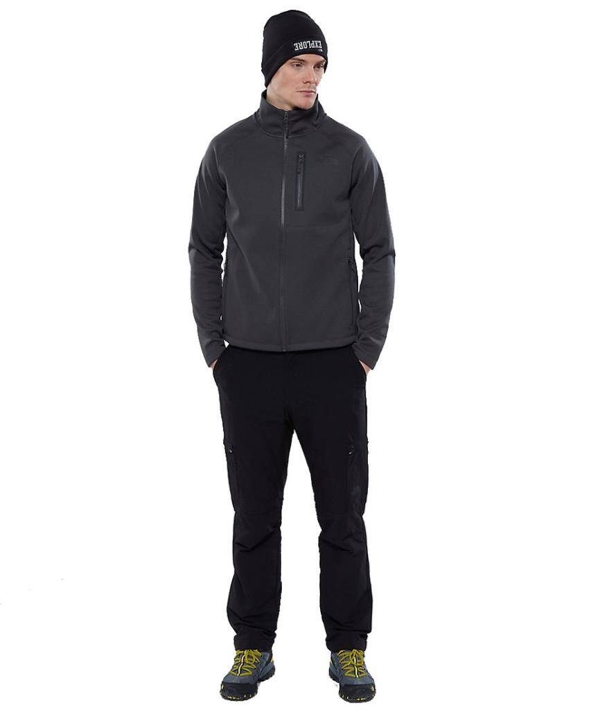 The North Face Canyonlands Erkek Softshell Mont Gri - 2