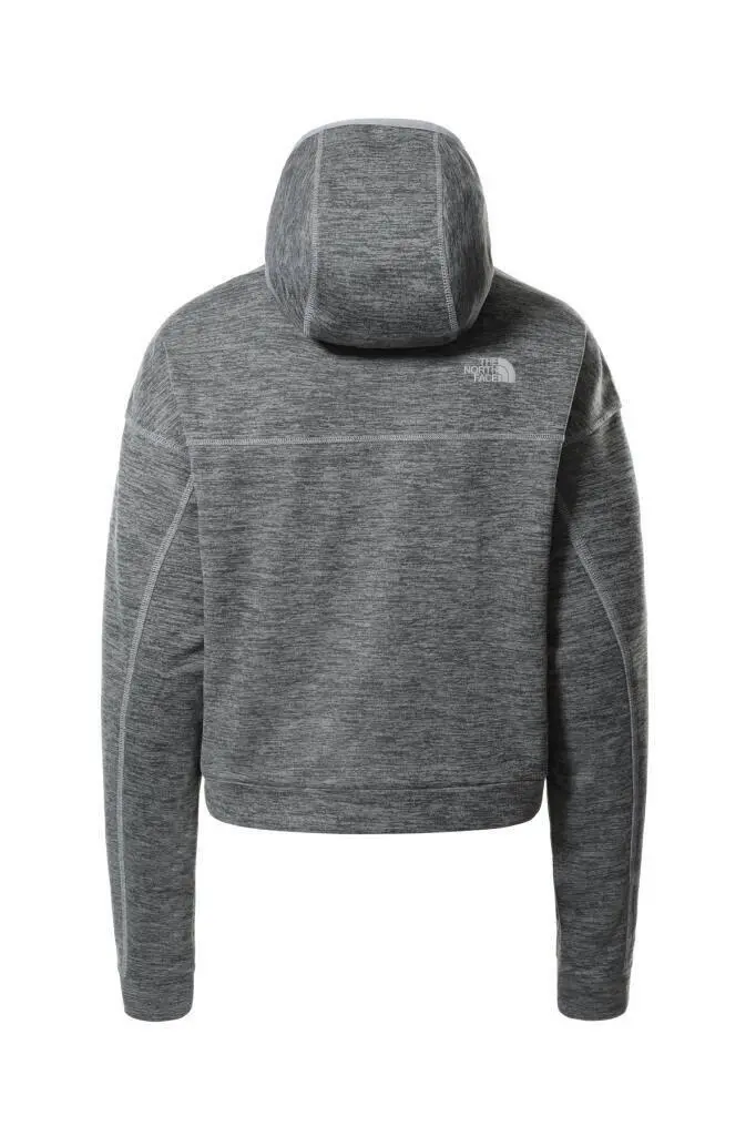 The North Face Canyonlands PO Crop Kapüşonlu Kadın Sweatshirt Gri - 2
