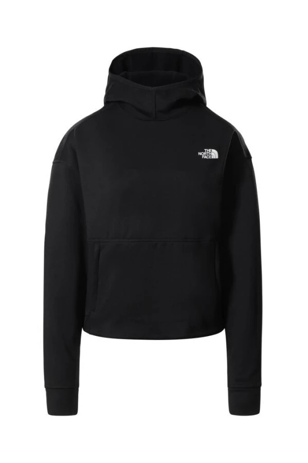 The North Face Canyonlands PO Crop Kapüşonlu Kadın Sweatshirt Siyah 