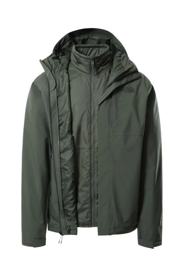 The North Face Carto Triclimate Erkek Mont Yeşil 