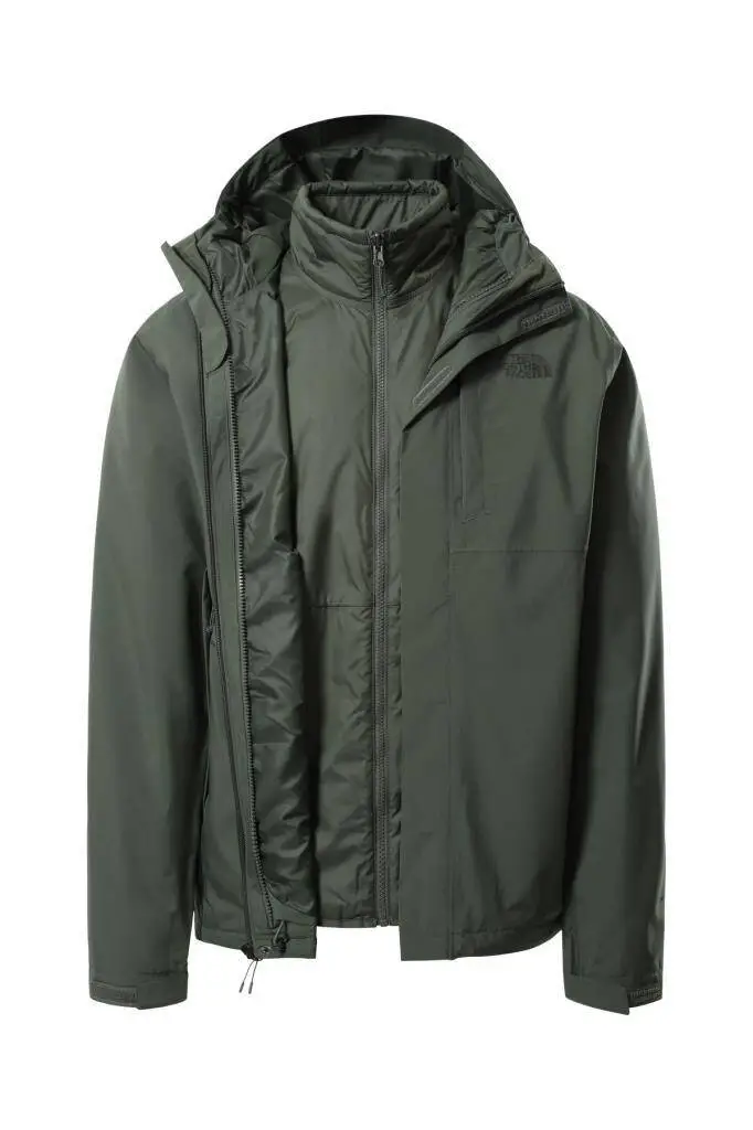 The North Face Carto Triclimate Erkek Mont Yeşil - 1