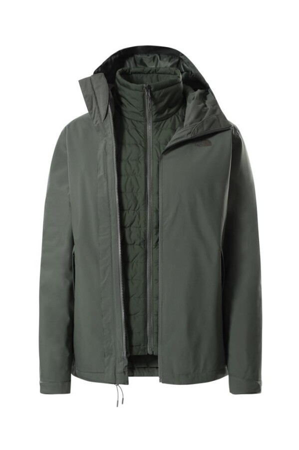 The North Face Carto Triclimate Kadın Mont Yeşil 
