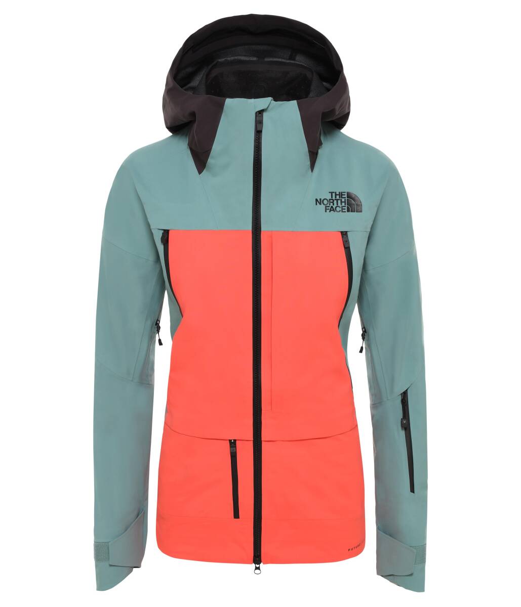 The North Face Ceptor Future Light Kadın Mont Yeşil/Turuncu - 1