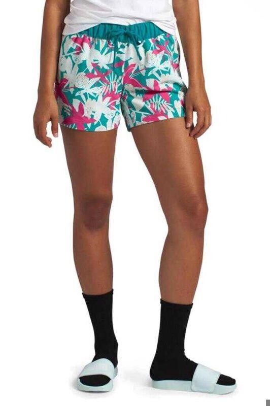 The North Face Class V Kadın Şort Yeşil Print - THE NORTH FACE