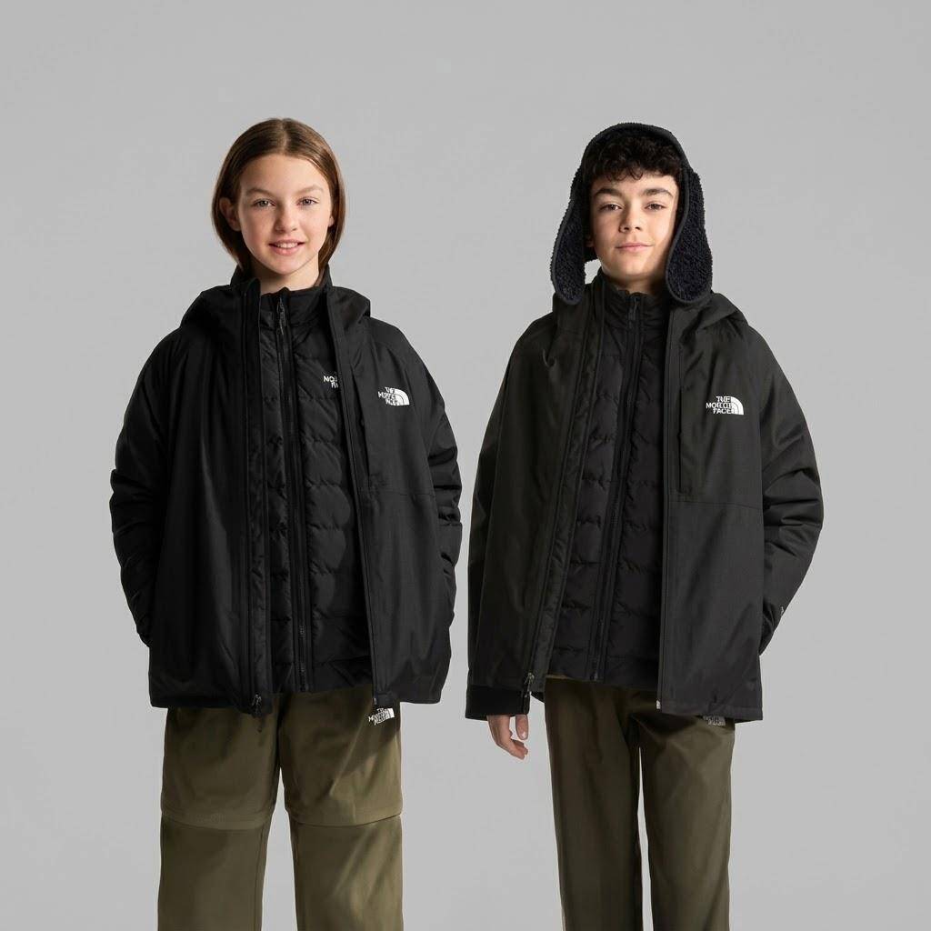 The North Face Çocuk Perrito 4'ü 1 Arada Kapüşonlu Mont - 5