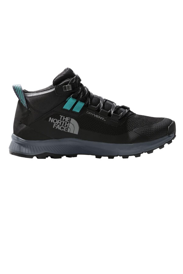 The North Face Cragstone Mid Waterproof Ayakkabı Kadın Siyah/Gri - THE NORTH FACE