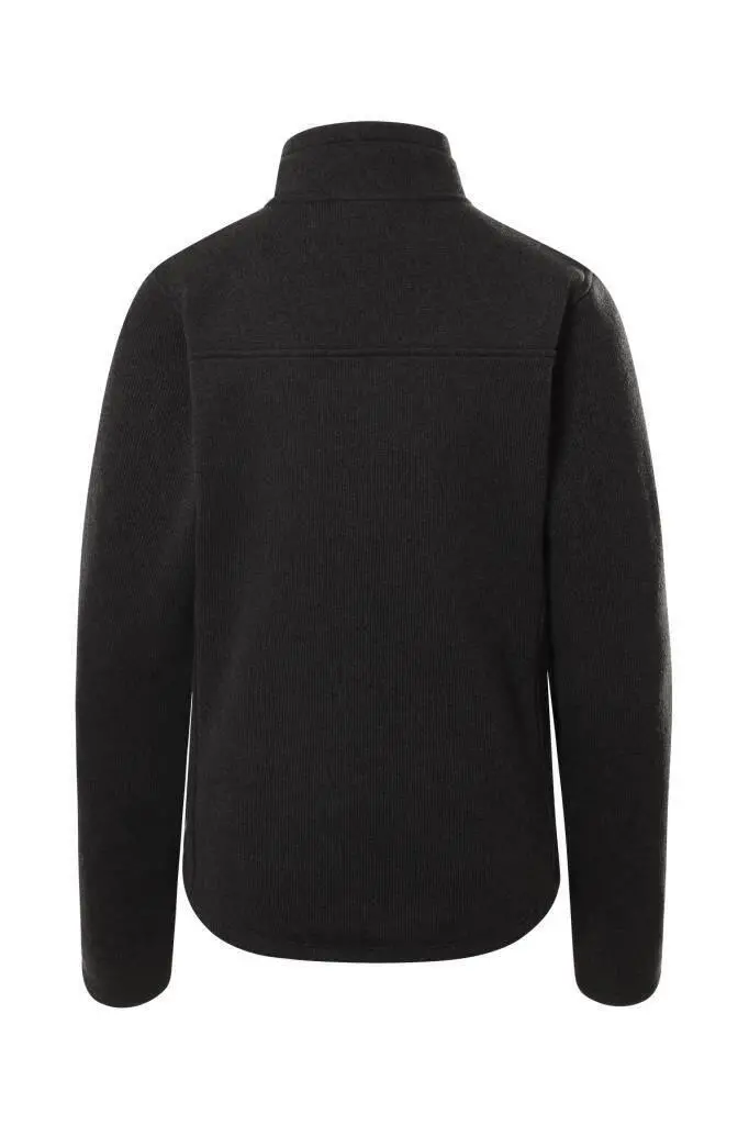 The North Face Crescent Tam Fermuarlı Kadın Sweatshirt Siyah/Gri - 2