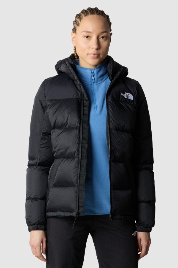 The North Face Diablo Down Kapüşonlu Hoodie Kadın Mont Siyah 