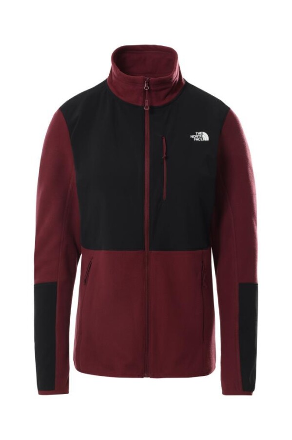 The North Face Diablo Midlayer Tam Fermuarlı Kadın Polar Bordo 