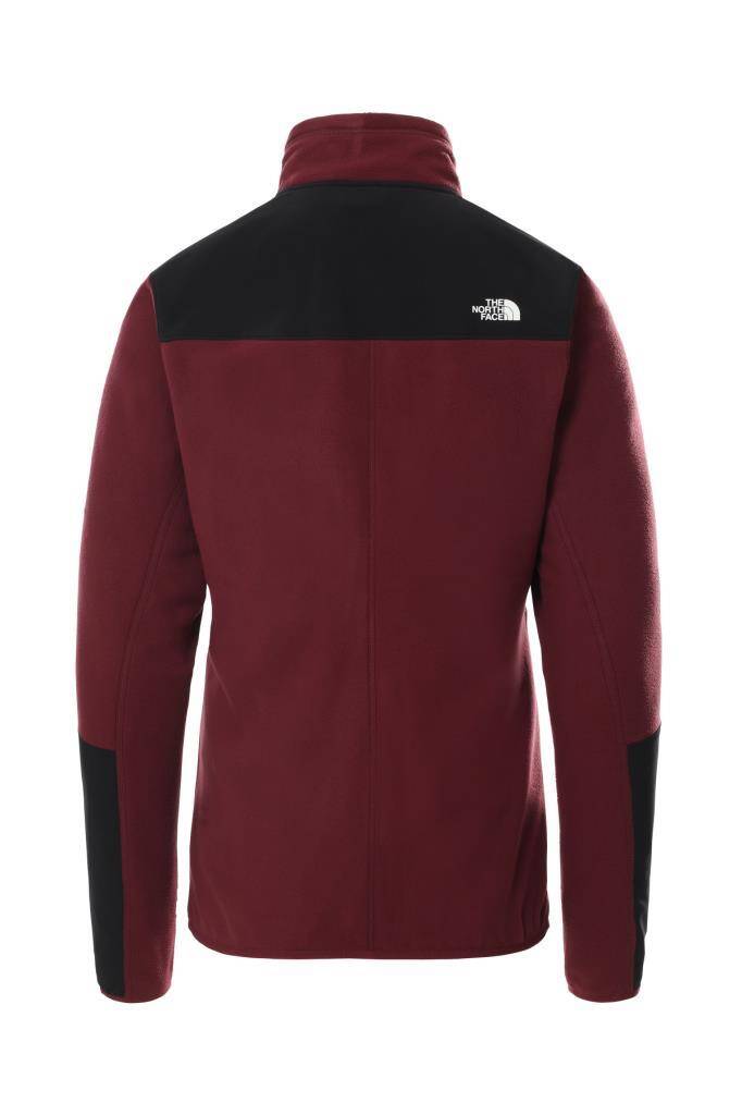 The North Face Diablo Midlayer Tam Fermuarlı Kadın Polar Bordo - 2