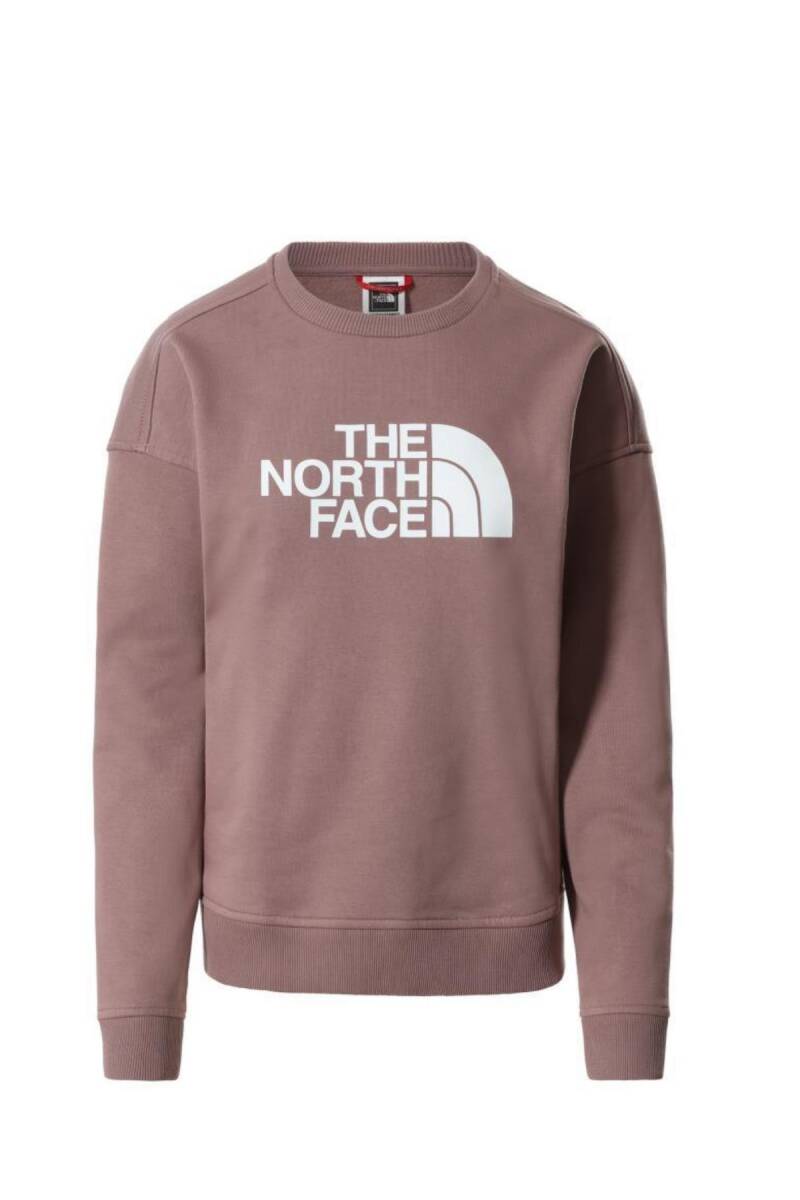 The North Face Drew Peak Crew Kadın Sweatshirt Gül Kurusu - 1