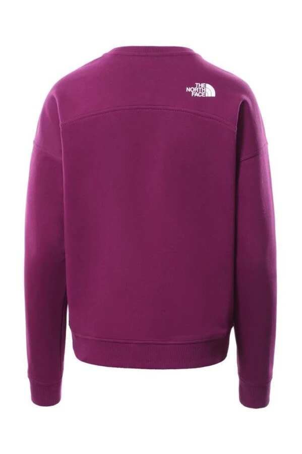 The North Face Drew Peak Crew Kadın Sweatshirt Mor - THE NORTH FACE (1)