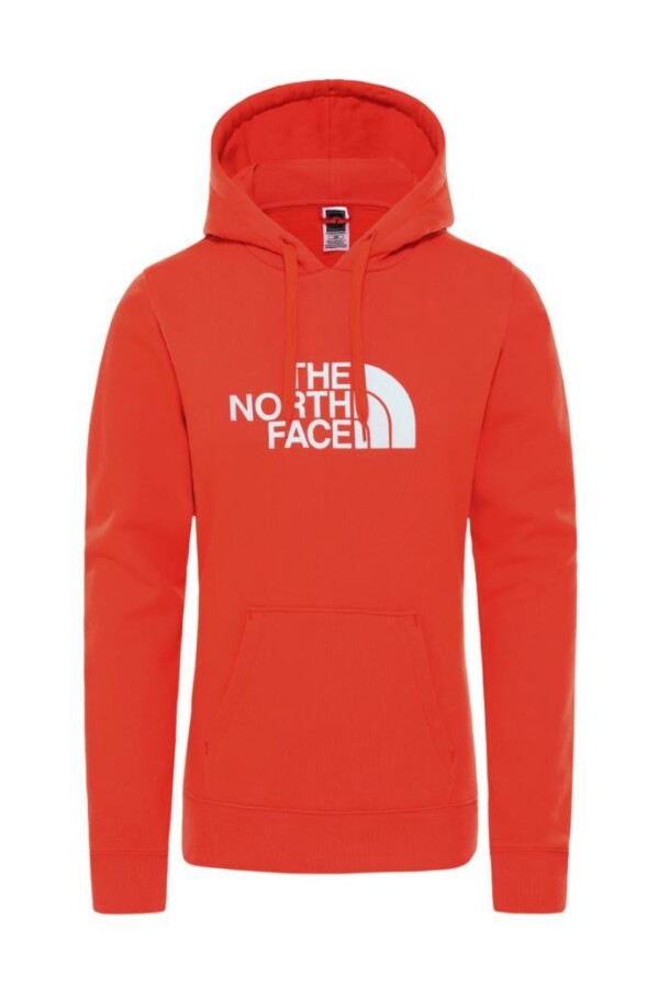 The North Face Drew Peak Pullover Hoodie Kadın Sweatshirt Kırmızı 