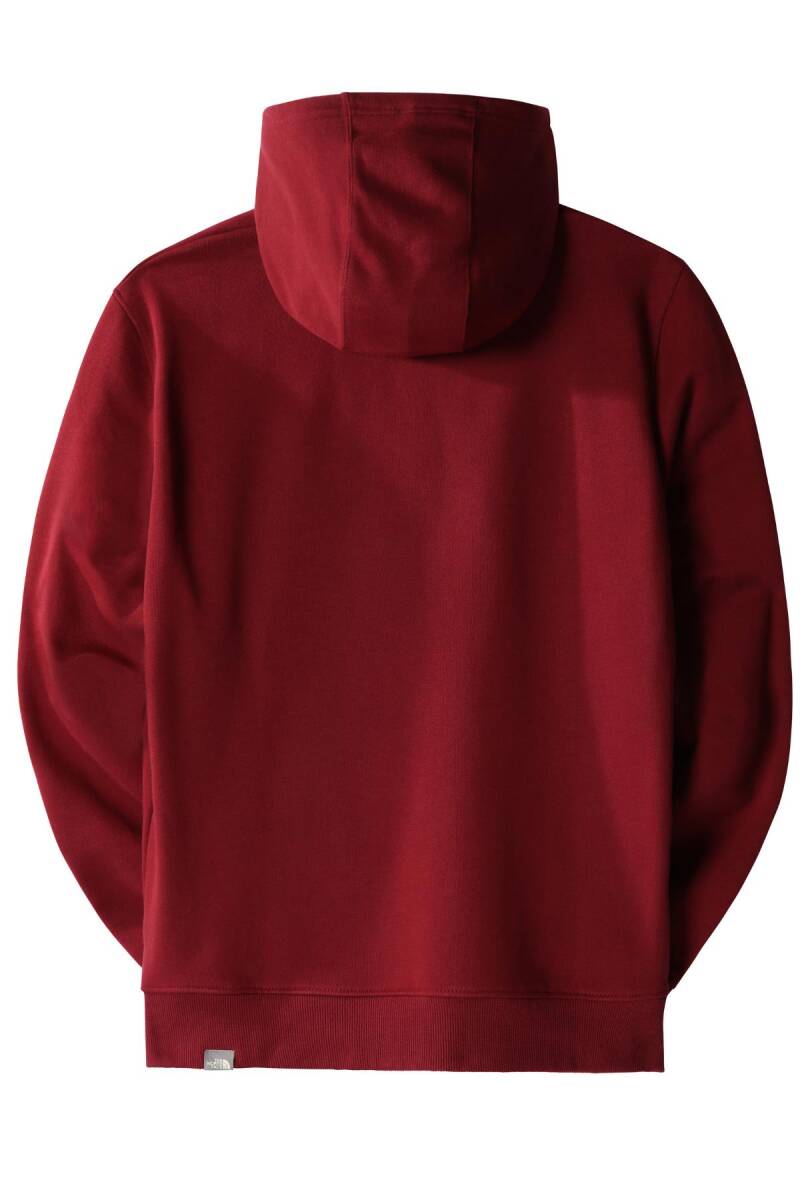The North Face Drew Peak Pullover Hoodie Kapüşonlu Erkek Sweatshirt Bordo - 2