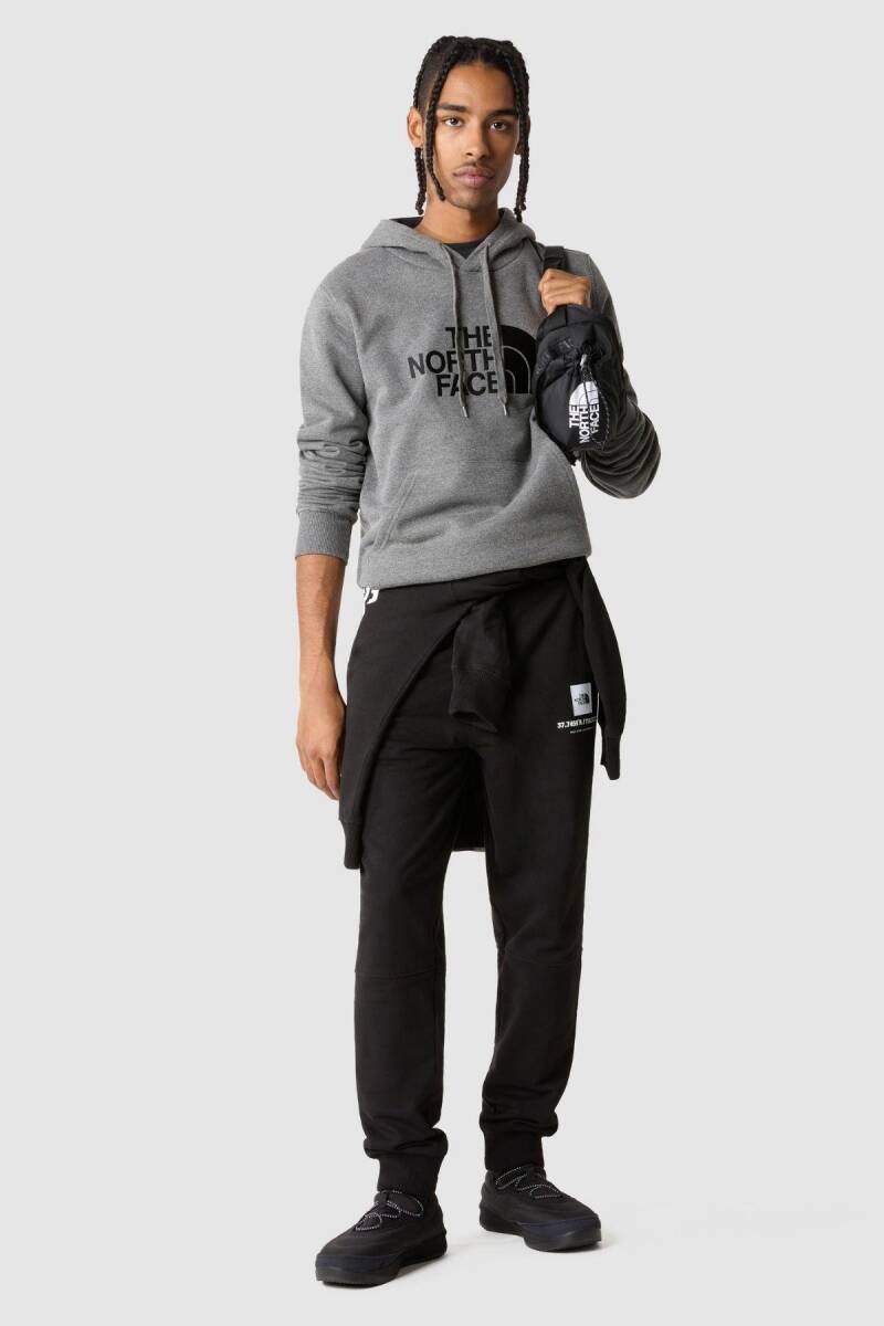 The North Face Drew Peak Pullover Hoodie Kapüşonlu Erkek Sweatshirt Gri - 2