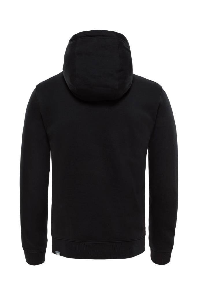 The North Face Drew Peak Pullover Hoodie Kapüşonlu Erkek Sweatshirt Kırmızı/Siyah - 2