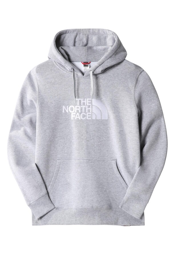 The North Face Drew Peak Pullover Hoodie Kapüşonlu Kadın Sweatshirt Gri 