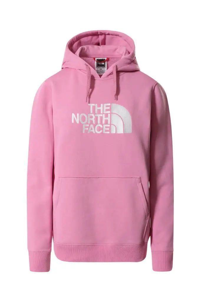 The North Face Drew Peak Pullover Hoodie Kapüşonlu Kadın Sweatshirt Pembe - 1