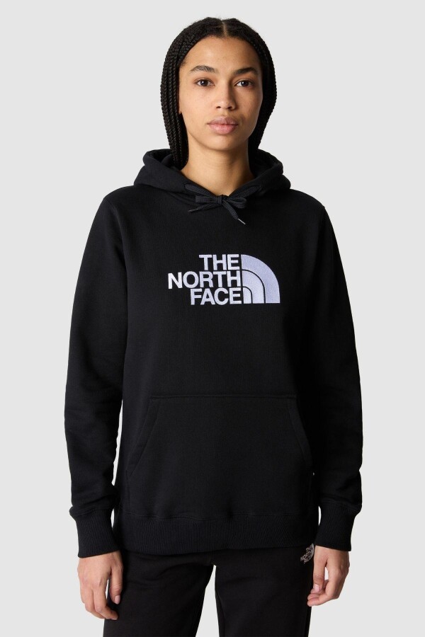 The North Face Drew Peak Pullover Hoodie Kapüşonlu Kadın Sweatshirt Siyah 