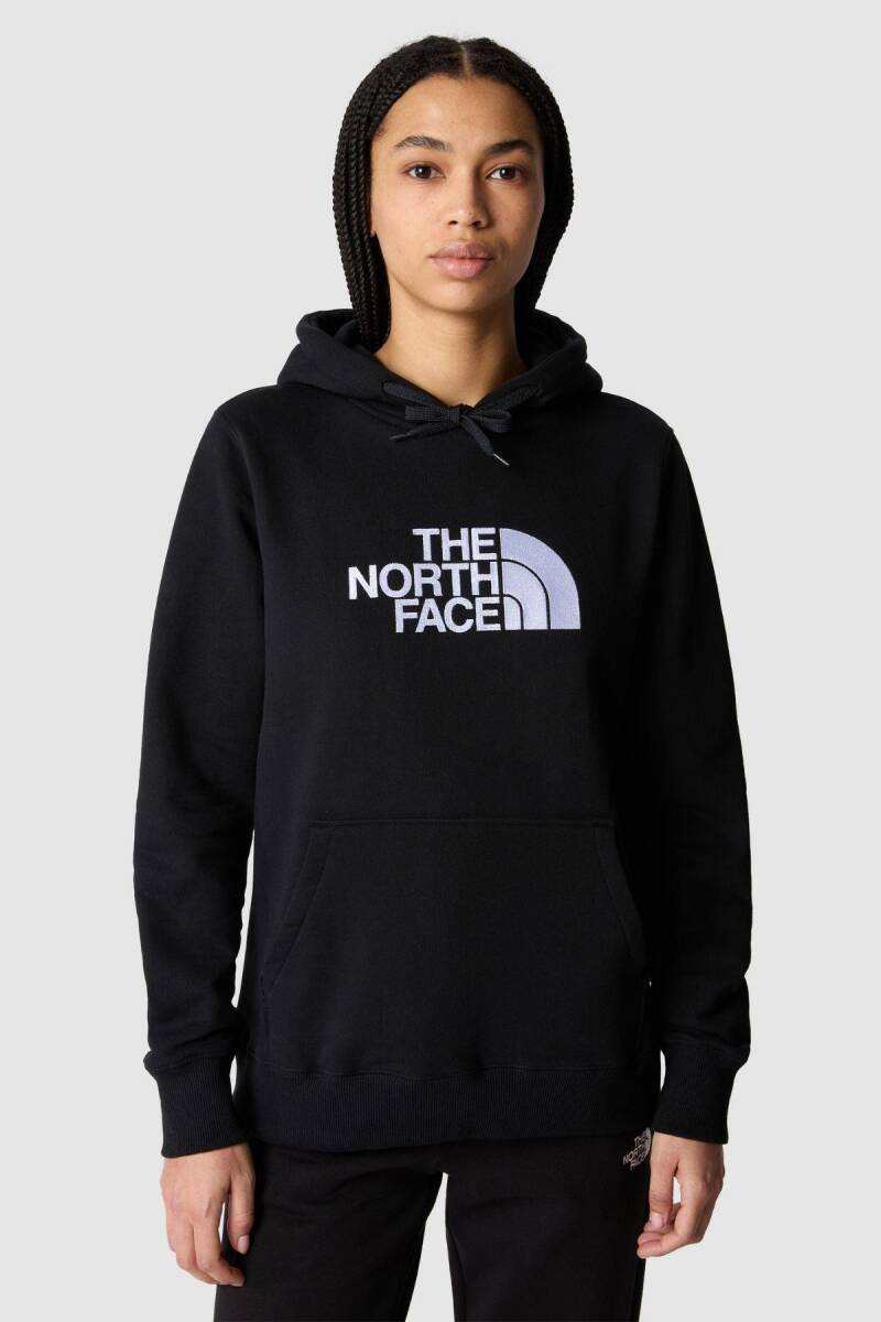 The North Face Drew Peak Pullover Hoodie Kapu onlu Kad n Sweatshirt Siyah