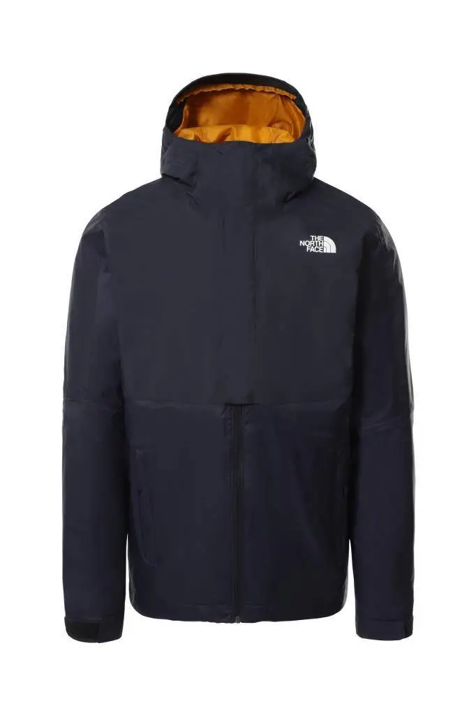 The North Face Dryvent Down Triclimate Erkek Mont Lacivert/Turuncu - 2